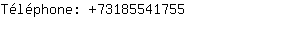 Téléphone: 7318554....