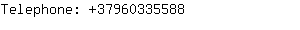 Telephone: 3796033....