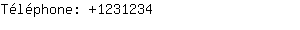 Téléphone: 123....