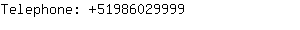 Telephone: 5198602....