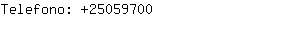 Telefono: 2505....