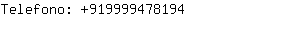 Telefono: 91999947....