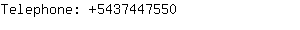 Telephone: 543744....