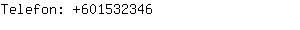 Telefon: 60153....