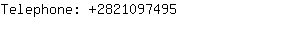 Telephone: 282109....