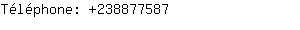 Téléphone: 23887....