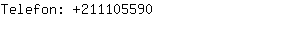 Telefon: 21110....