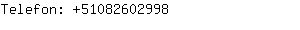 Telefon: 5108260....