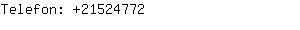 Telefon: 2152....
