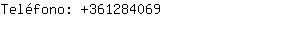 Teléfono: 36128....