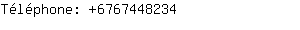 Téléphone: 676744....