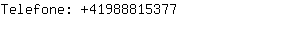 Telefone: 4198881....