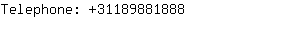 Telephone: 3118988....