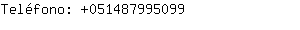 Teléfono: 05148799....