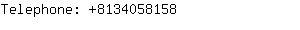 Telephone: 813405....