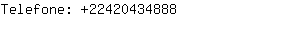 Telefone: 2242043....