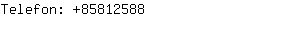 Telefon: 8581....