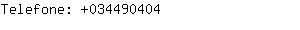 Telefone: 03449....