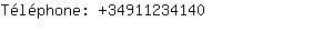 Téléphone: 3491123....