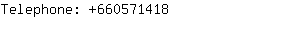 Telephone: 66057....