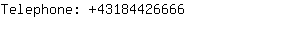 Telephone: 4318442....
