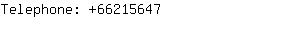 Telephone: 6621....