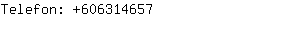 Telefon: 60631....
