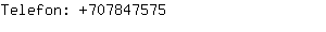 Telefon: 70784....