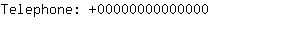 Telephone: 0000000000....