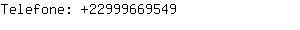 Telefone: 2299966....