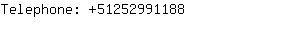 Telephone: 5125299....