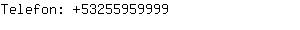 Telefon: 5325595....