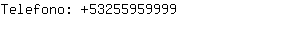 Telefono: 5325595....
