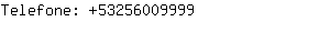 Telefone: 5325600....