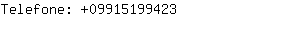 Telefone: 0991519....