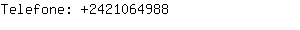 Telefone: 242106....