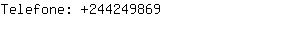 Telefone: 24424....