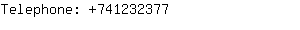 Telephone: 74123....