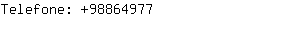 Telefone: 9886....