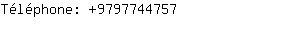 Téléphone: 979774....