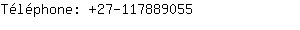 Téléphone: 27-11788....
