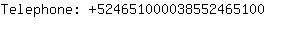 Telephone: 52465100003855246....