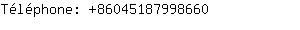 Tlphone: 8604518799....