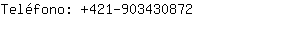 Teléfono: 421-90343....