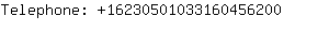 Telephone: 1623050103316045....