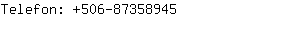 Telefon: 506-8735....