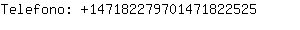 Telefono: 14718227970147182....