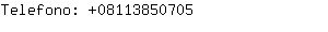 Telefono: 0811385....