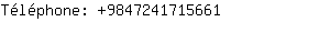 Tlphone: 984724171....