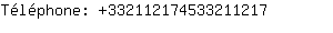 Tlphone: 33211217453321....
